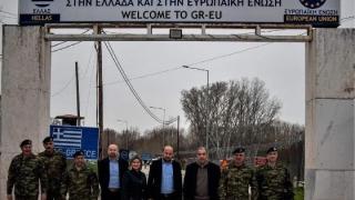 Επίσκεψη Διευθυντών Αμυντικής Πολιτικής Ελλάδας και Τσεχίας στα σύνορα του Έβρου