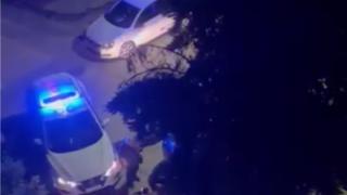 Αναστάτωση τα ξημερώματα στην παραλία της Αλεξανδρούπολης - Καρφώθηκε σε δέντρο (video)