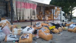 Κομοτηνή: "Μπλόκο" σε 15 τόνους "μαϊμού" προϊόντα