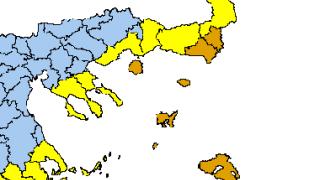 Πολύ υψηλός κίνδυνος εκδήλωσης πυρκαγιάς σε περιοχές του Έβρου.