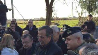 Ολιγόωρη επίσκεψη στον Έβρο πραγματοποίησε ο Αντώνης Σαμαράς.