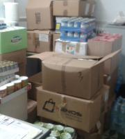 Οι ποσότητες των ειδών πρώτης ανάγκης αυξάνονται όσο περνά η ώρα 