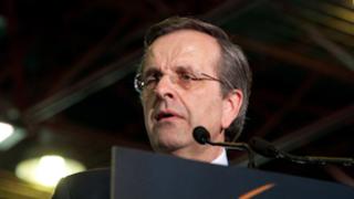 Ο πρόεδρος της ΝΔ Α. Σαμαράς στην Αλεξανδρούπολη.