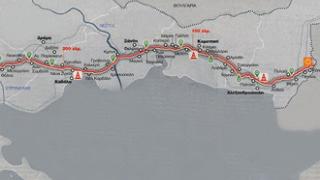 Η διαδρομή του αγωγού ΤΑΡ στην Περιφέρεια ΑΜ-Θ.