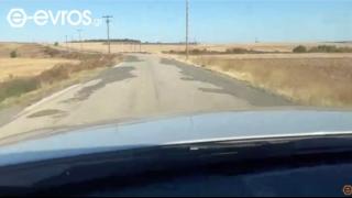 Κίνδυνο σοβαρών τροχαίων στο δρόμο Λεπτής - Ευγενικού καταγγέλει αναγνώστης (video)