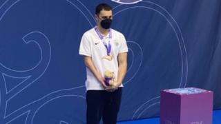 Χάλκινο μετάλλιο για τον Δημοσθένη Μιχαλεντζάκη στο διεθνές κολυμβητικό meeting IDM Berlin!