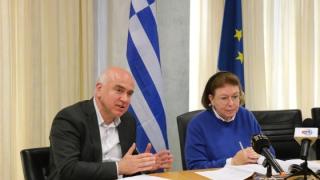 Σύσκεψη του Περιφερειάρχη ΑΜΘ Χρ. Μέτιου με την Υπουργό Πολιτισμού Λίνα Μενδώνη