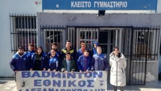 Με χρυσό μετάλλιο γύρισε από το Σιδηρόκαστρο η ομάδα του Εθνικού Badminton