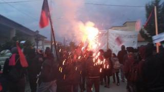 Καστανιές Έβρου: Χημικά και πετροπόλεμος για τον φράχτη.