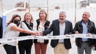 Εγκαινιάστηκαν 3 σχολικά γήπεδα στη Σαμοθράκη παρουσία της υφυπουργού Παιδείας Ζ. Μακρή! (φωτο + video)
