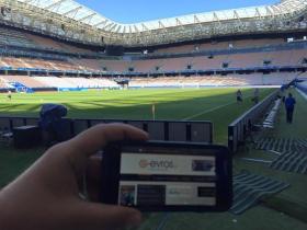 UEFA Euro-2016, χάρη στον φίλο μας Σταύρο που βρίσκεται το τελευταίο καιρό στη Νίκαια της Γαλλίας και φυσικά δεν παρέλειψε να επισκεφθεί το γήπεδο Allianz Riviera.