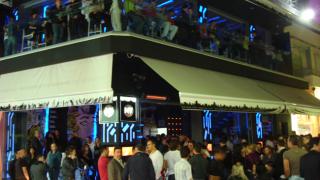 Εγκαίνια του "New York" - Cafe Bar στο Διδυμότειχο με Γιάννη Σπαλιάρα και Χρύσα Δρακάκη.