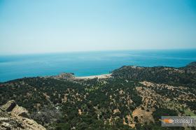 Panoramic shot of Samothrace