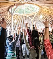 Το Caravan Project ταξιδεύει με τις μογγολικές σκηνές στην Αλεξανδρούπολη.