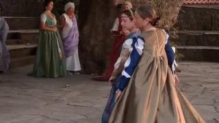 Σαμοθράκη: Αναπαράσταση απο τον γαμήλιο χορό του Γουλιέλμου Η' Παλαιολόγου & της Ελισάβετ Μαρία Σφόρτσα (video)