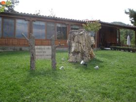 Dadia'nın bilgi merkezinde.