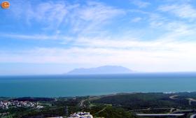 Fotoğrafımızda Samothraki adası.