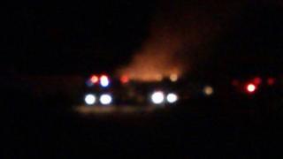 Αλεξ/πολη: Στις φλόγες τυλίχθηκε αποθήκη ξυλείας.