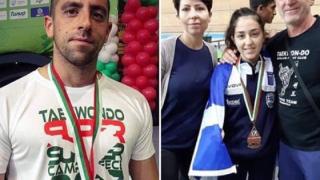 Στο βάθρο του παγκοσμίου πρωταθλήματος Taekwon-do ο Γρηγόρης Ζάχος & η Δήμητρα Ζάχου