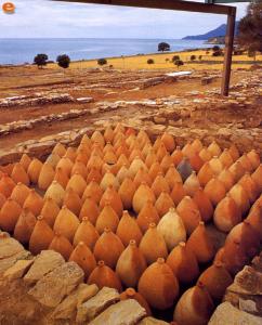 Messimvria'nın arkeoloji alanında.