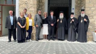 Ο Αρχιεπίσκοπος Κύπρου κ.κ. Γεώργιος επισκέφθηκε την Ορεστιάδα - Η συνάντησή του με τον Δήμαρχο