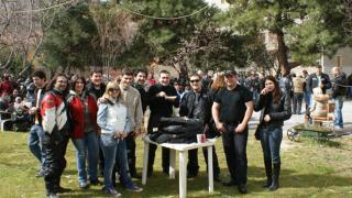 Η κοπή της πίτας για την Λέσχη Μοτοσικλετιστών Έβρου.