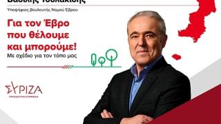 Βασίλης Τσολακίδης: Στις κάλπες με «σφιγμένα δόντια»