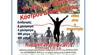 Μίνι Μαραθώνιος στο Κάστρο του Διδυμοτείχου στο πλαίσιο των Ελευθερίων 2016