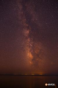 Semadirek'ten yıldızlı gece gökyüzü