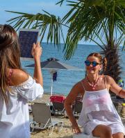 Andreas Athineos και Chris Papa στο opening του "Thea Thalassa beach bar"