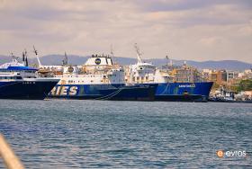 2010 yılında Aleksandrupoli limanı