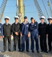 Εξερευνήσαμε το Ρωσικό ιστιοφόρο "Kruzensthern" στο λιμάνι της Αλεξανδρούπολης.