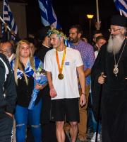 Με τιμές υποδέχτηκε ο Έβρος τους Παραολυμπιονίκες 2016 (video)