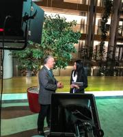 Κατά την διάρκεια της συνέντευξης με τον Ευρωβουλευτή της ΝΔ κ. Μανώλη Κεφαλογιάννη