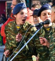 Τα κάλαντα είπε στην Αλεξανδρούπολη η 12η Μεραρχία Πεζικού