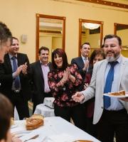 Ο ένας εκ των δύο τυχερών της εκδήλωσης κ. Κ. Αετόπουλος