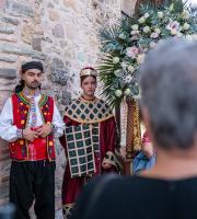 Με βυζαντινή μεγαλοπρέπεια ο εορτασμός στην Παναγία Κοσμοσώτειρα στις Φέρες  (φωτος)