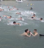 Θεοφάνεια: Αγιάστηκαν τα νερά στο λιμάνι της Αλεξανδρούπολης (video & φωτο)