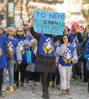 H μαθητική καρναβαλική παρέλαση της Αλεξανδρούπολης μέσα από φωτος