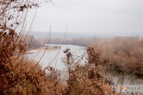 O ποταμός Έβρος κάπου ανάμεσα στο Σουφλί και τον Προβατώνα.