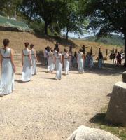 Σε λίγη ώρα ξεκινάει το ταξίδι της Ολυμπιακής Φλόγας για το Ρίο