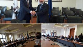 Συνάντηση εργασίας μεταξύ αντιπροσωπειών των Δήμων Αλεξανδρούπολης και Μπουργκάς