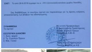 Κάτοικος χωριού του Διδυμοτείχου πήρε την κατάσταση στα χέρια του για την τραγική κατάσταση των δρόμων