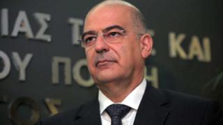 Ένταση επικράτησε κατά την επίσκεψη Δένδια στην Αλεξ/πολη.