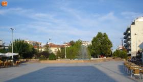 Orestiada'nın meydanı.