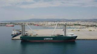 Αγκυροβόλησε το μεγάλο πλοίο E-Ship 1 στο Λιμάνι της Αλεξανδρούπολης (video)