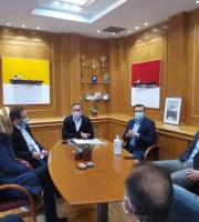 Κλιμάκιο του Σύριζα στον Δήμαρχος της Αλεξανδρούπολης.