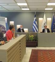 Επίσκεψη του Αντιπροέδρου της Κομισιόν κ. Μαργαρίτη Σχοινά στο Δ.Π.Θ.και τα εγκαίνια του Ευρωπαϊκού Κέντρου Πληροφόρησης - Europe Direct Ανατολικής Μακεδονίας και Θράκης.