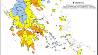 Υψηλός κίνδυνος πυρκαγιάς για αύριο στον νότιο Έβρο