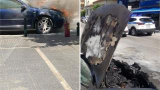 "Λαμπάδιασε" αυτοκίνητο στο κέντρο της Αλεξανδρούπολης (video & φωτο)